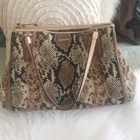 Coach Handbags - Coach Snakeskin bag